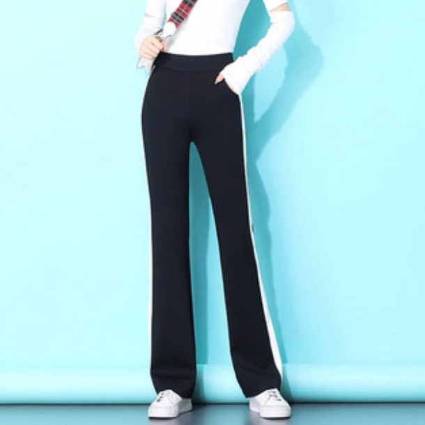 パンツ レディース ボトムス スウェット スポーティー カジュアル シンプル 春 かっこいい 運動 ジム 休日 お出かけ ブラック 2XL 3XL 4XL 韓国 普段使い 着回し プチプラ コーデ