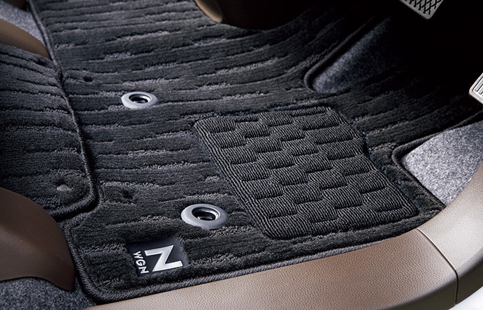 ホンダ フロアカーペットマット プレミアムタイプ ブラック HondaSENSING装備無し車用 08P15-TKR-010