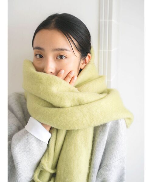[最安値挑戦]ストール 起毛大判ニットマフラー レディース 8,094円