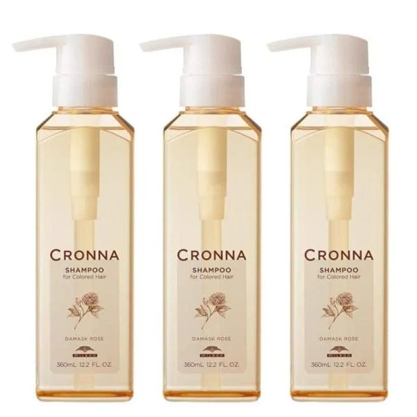 クロナ シャンプー フォーカラードヘア 360ml 3個セット ヘアカラー ツヤ まとまり