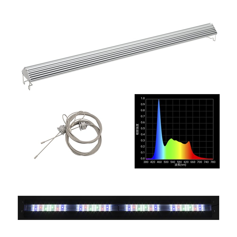 アクロ　ＴＲＩＡＮＧＬＥ　ＬＥＤ　ＧＲＯＷ　Ｐｒｏ　１２００　水草育成　１７８００ｌｍ　水槽ライト　アクアリウム　照明　ＣＲＣ10―15―10―60―10