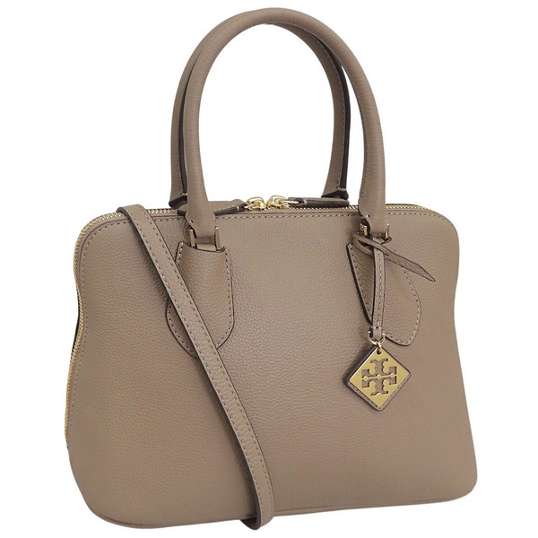 トリーバーチ バッグ レディース ショルダーバッグ アウトレット OS レザー ダークベージュ PEBBLED MEDIUM SWING BAG 161697-250 TORY BURCH