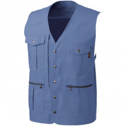 桑和 536 ベスト 3Lサイズ インディゴ(54)