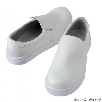 アイトス 4441 耐滑コックシューズ（先芯入り）（男女兼用） ホワイト 24.0cm