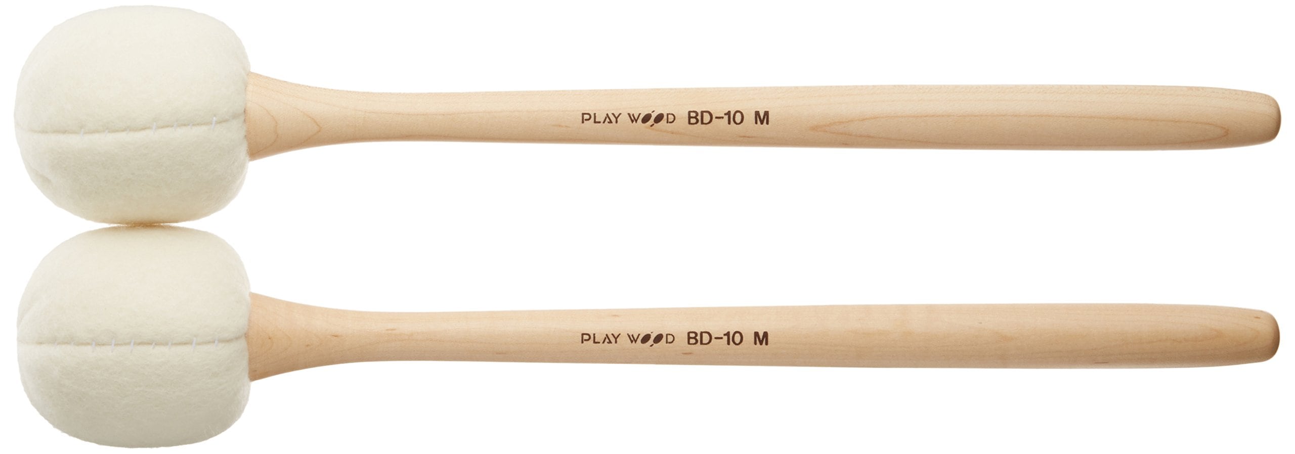 PLAY WOOD プレイウッド バスドラム・マレット 岡田知之モデル BD-10M