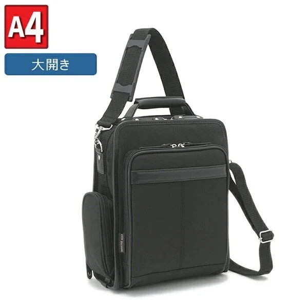 取寄品 ビジネスバッグ ビジネス鞄 2WAY A4 ショルダーバッグ 大開きタイプ 33738