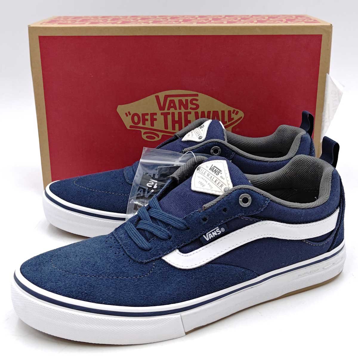 【中古・未使用品】ヴァンズ KYLE WALKER PRO N カイル ウォーカープロ スニーカー 26cm ネイビー VN0A2XSGNAV メンズ VANS