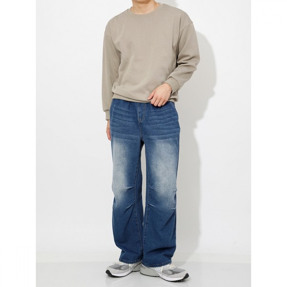 [ハリソン] インシジョンワイドデニムパンツHA-1147 JAYC1013