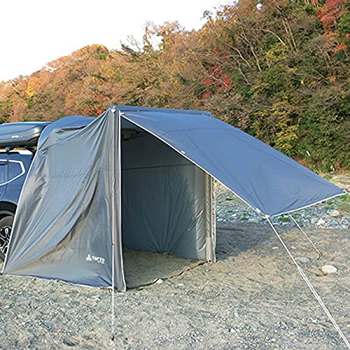 Terzo テルッツォ (by PIAA) 車用タープ 1個入 エアフレーム カーサイドタープ ブラ