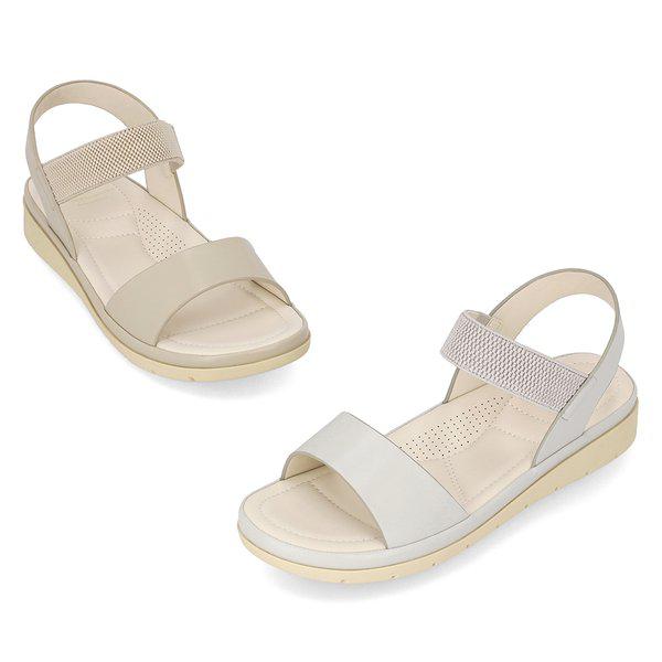 [シークレット特価] マッツ 女性 ツーバンド フレキシブル サンダル 2.5cm LCWW55M426