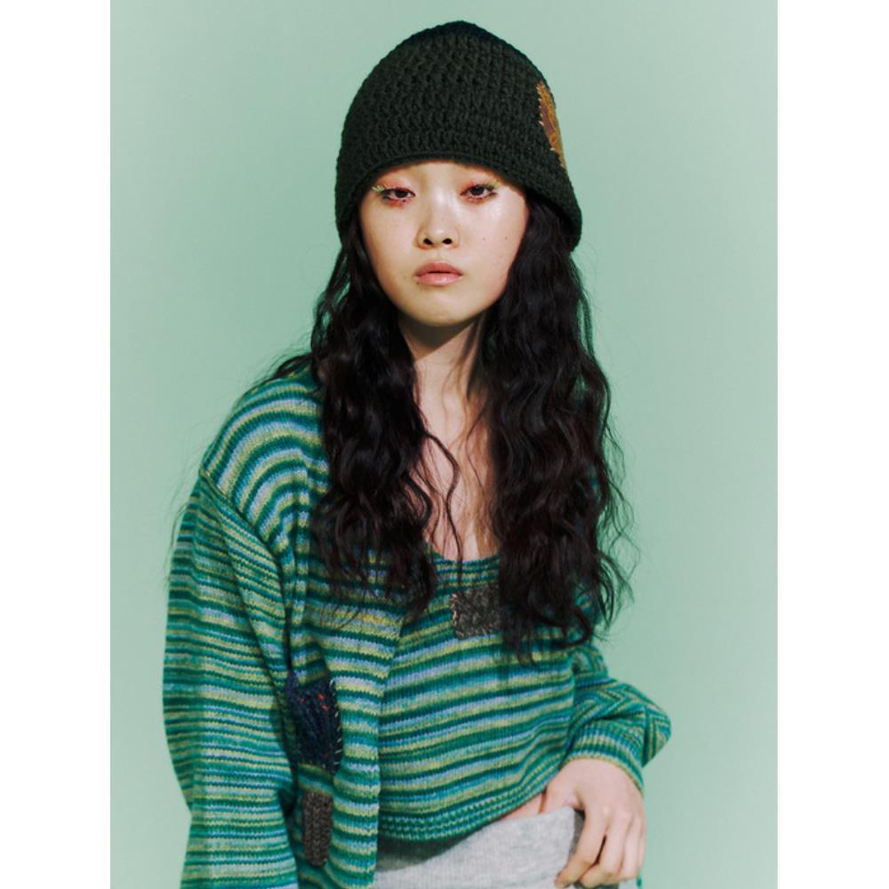 MISU A BARBE BEAR BUCKET MEDIUM (3COLOR)