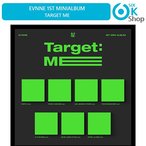 Digipack ver.) 7種選択 EVNNE 1ST MINI ALBUM [Target ME] (Boys