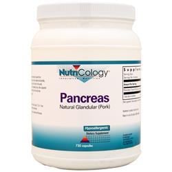 NUTRICOLOGY社　膵臓 - 自然腺 (ポーク) 720ベジカプセル