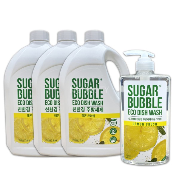シュガーバブル/食器洗い液/940ml/+/詰め替え/2.5L/x/キッチン洗濯物大容量/大量 5,109円