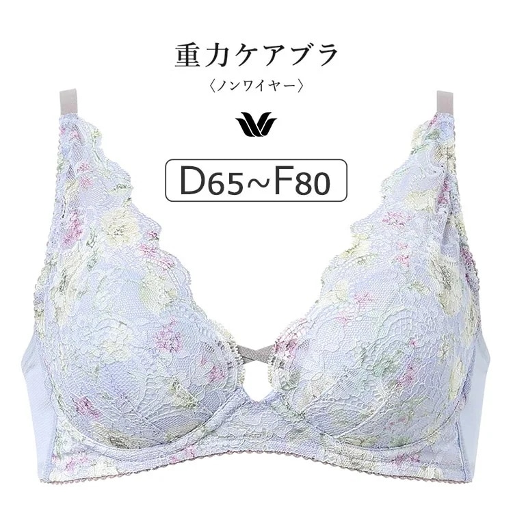 ワコール 重力ケアブラ BXB194シリーズ ノンワイヤーブラ DEFカップ アンダー65/70/75/80/85cm BXB194