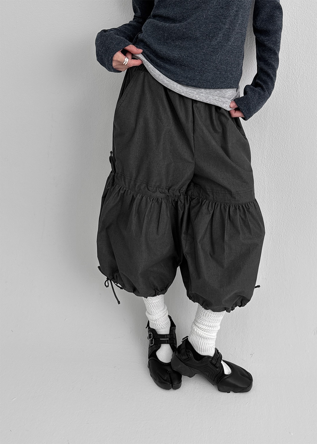 ロアカリボンバンディングバミューダパンツ