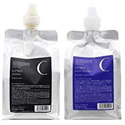 【送料無料】 オレンジコスメ ／ CENO セノ ヘマチンシャンプー HR 1000ml ／ リペア トリートメント DR 1000g　レフィルセット