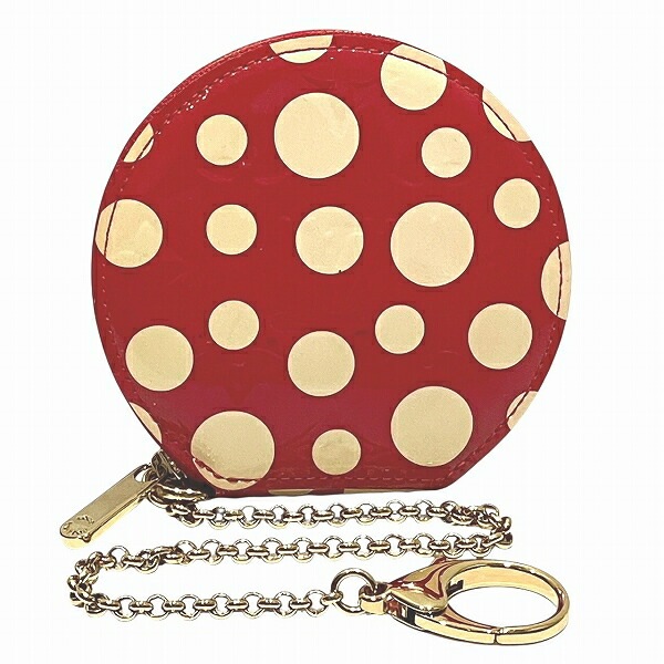 ルイヴィトン ヴェルニ ポルトモネシャポー ドットインフィニティ M91570 財布【中古】