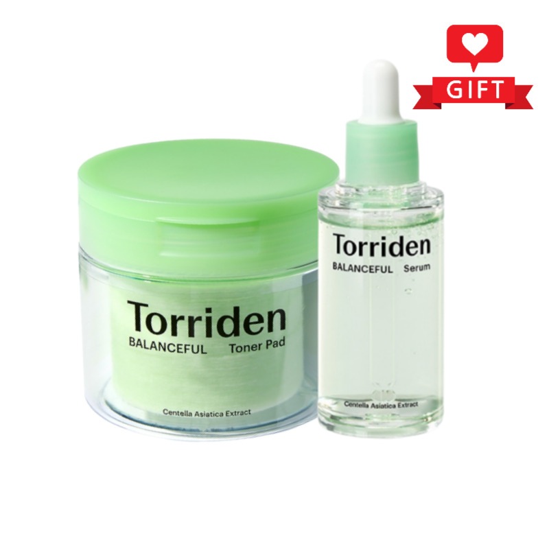 鎮静ケア2種セット（セラム50ml＋トナーパッド60枚）敏感肌OK 韓国スキンケア