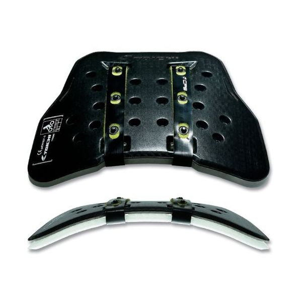 TRV063 テクセルチェストプロテクター（ブラック×ホワイト / フリーサイズ） TRV063BKWHF