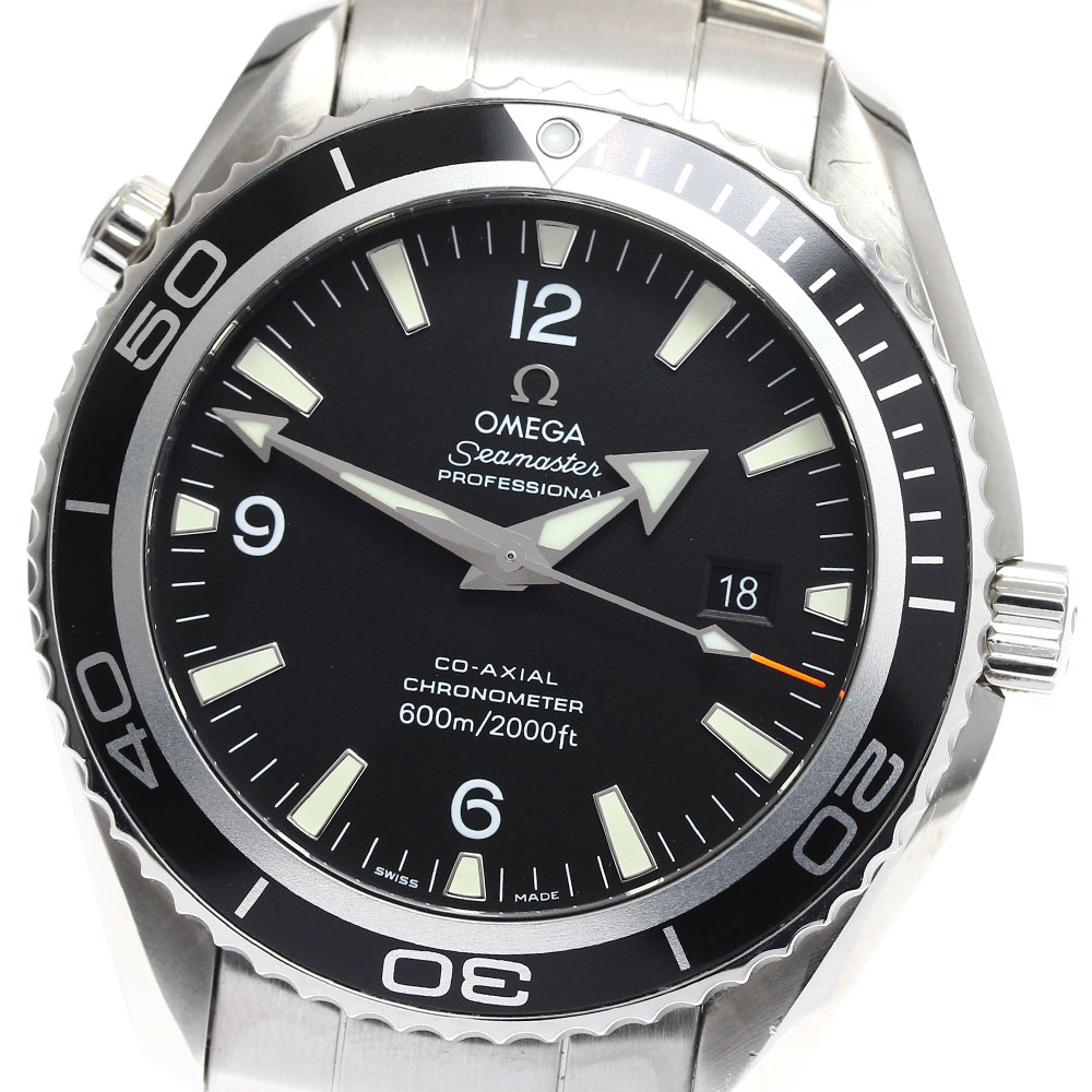 オメガ OMEGA 2200.50 シーマスター600 プラネットオーシャン デイト 自動巻き メンズ _901186【中古】