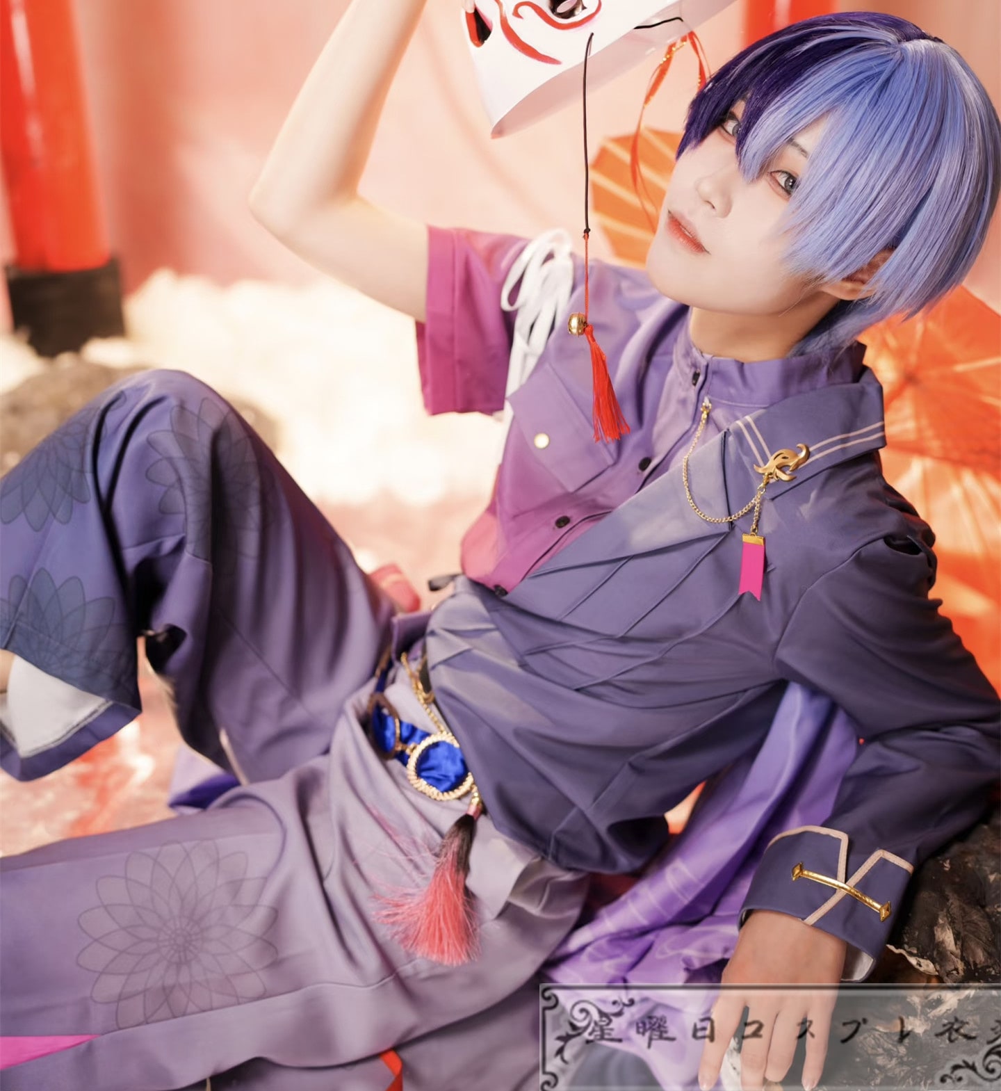 在庫品 プロセカ COLORFUL LIVE 4th Unison セカライ 青柳冬弥 コスプレ衣装 コスチューム