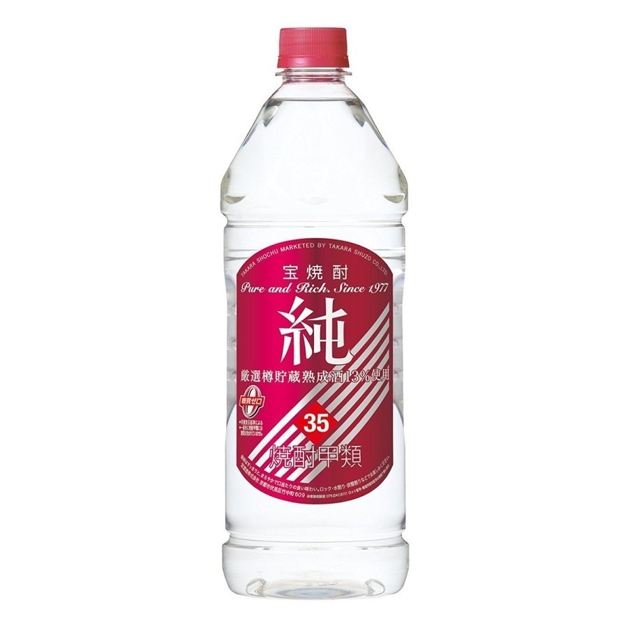 【送料無料】【ケース販売】宝酒造 タカラ 純 35度 1920m6本/1ケース【本州（一部地域を除く）は送料無料】