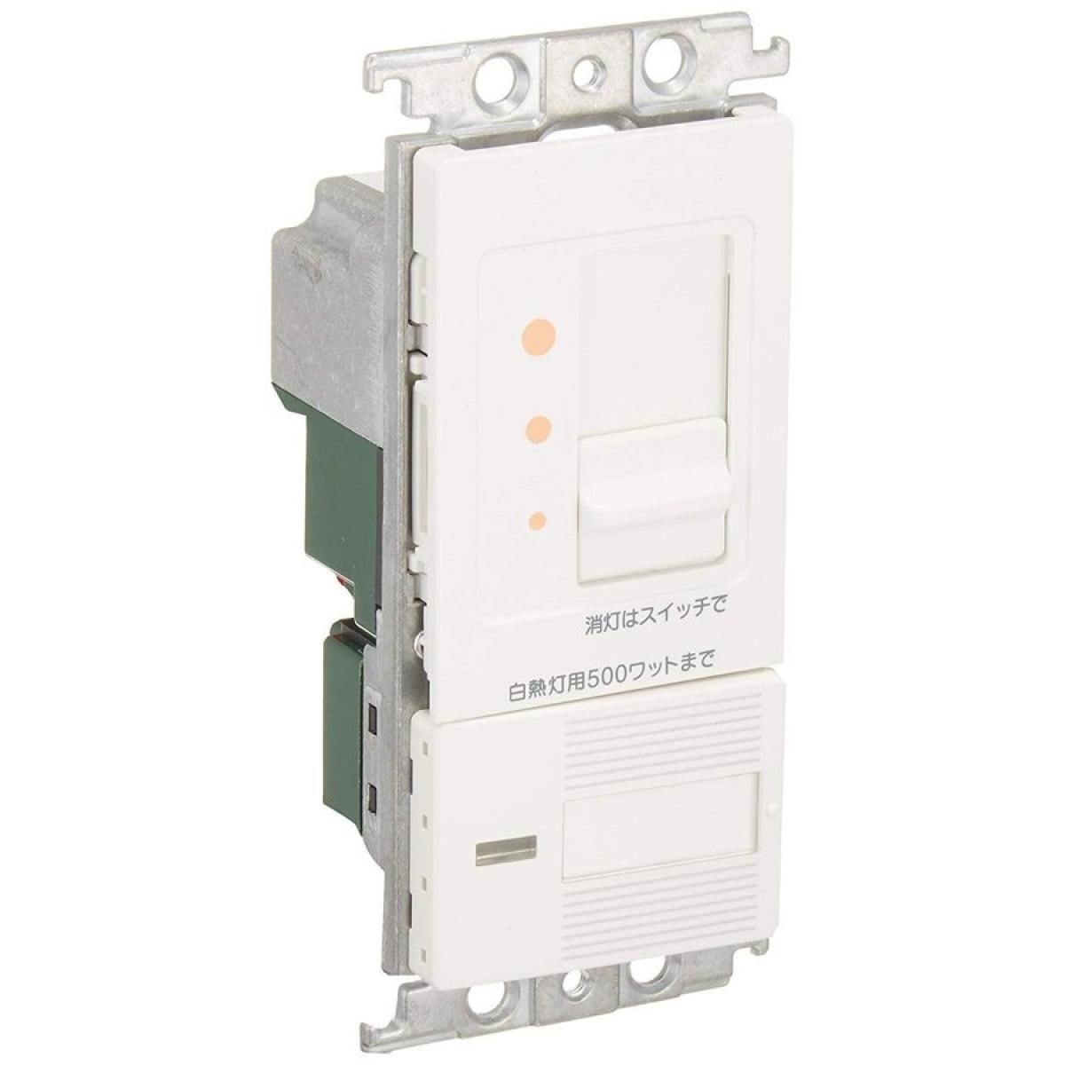 パナソニック(Panasonic) コスモシリーズワイド21 埋込調光スイッチC 片切・3路両用 スライド式 ホワイト WTC57625WK