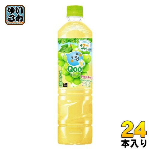 コカ・コーラ ミニッツメイド Qoo クー 白ぶどう 950ml ペットボトル 24本 (12本入×2 まとめ買い) 果汁飲料 果実飲料 4,977円
