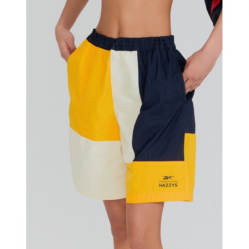 [ヘッジス] 24SS レトロカラーブロックトラックショーツ HZPA4E871Y2