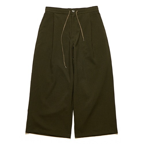 [送料無料]スミスアもーオリエンタルピュアワイドパンツカーキ