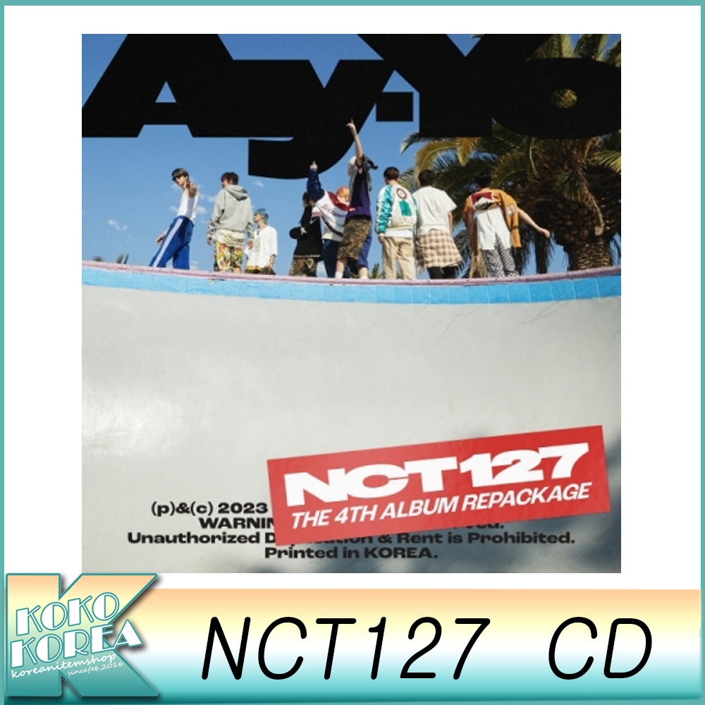 (A Ver.)+(B Ver.) NCT 127 ４集リパッケージ Ay-Yo 4,932円