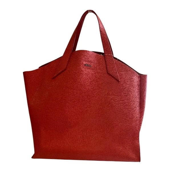 フルラ FURLA オレンジ レザー バッグ ハンドバッグ レディース 【中古】 13,912円