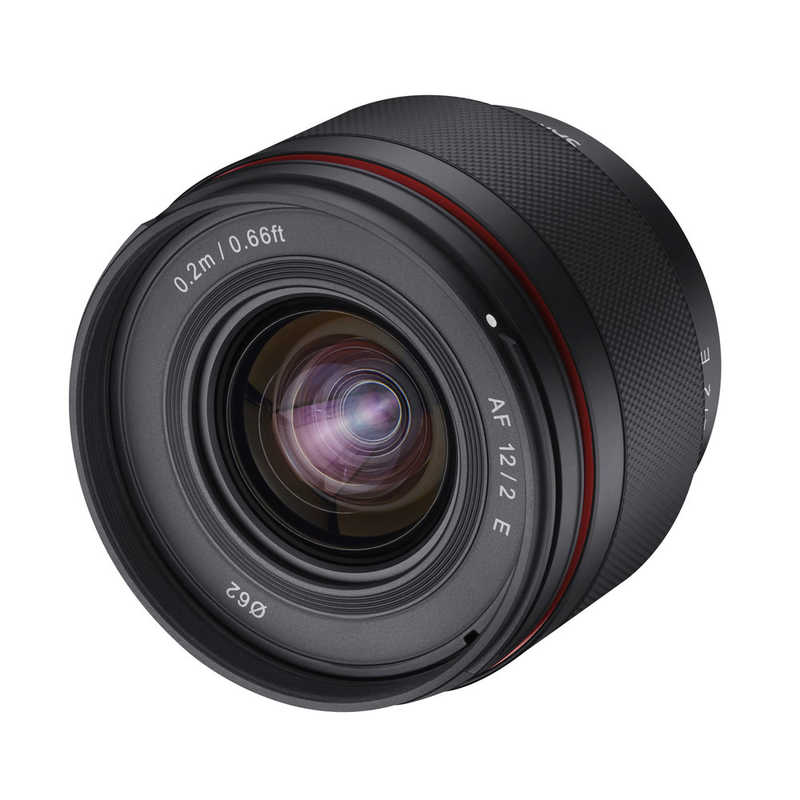 SAMYANG　カメラレンズ (ソニーE用/APS-C用) 　AF 12mm F2 E