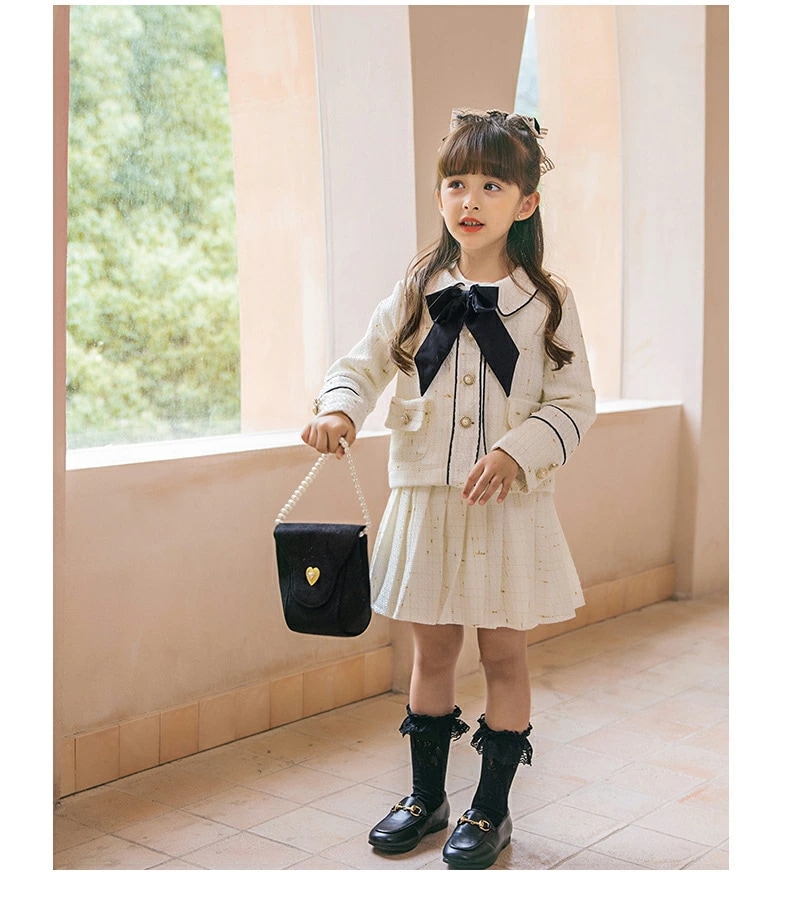 【総合評価4.43】入園式 子供服 女の子 子供 ドレス スカート ツイード ジャケット ショート丈 フォーマル スーツ 子供服 女の子 チェック柄 可愛い キッズ フォーマルドレス 子供 上下セット