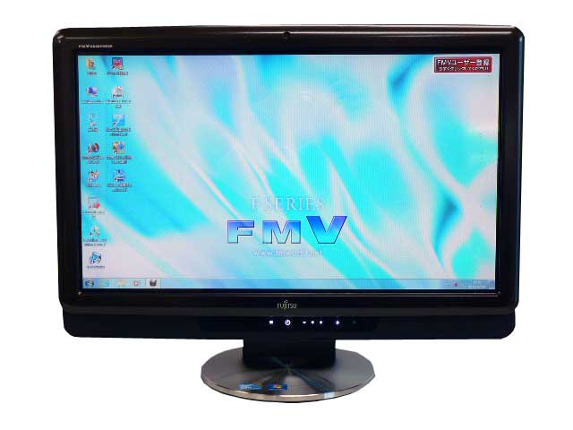 液晶一体型 Windows7 デスクトップパソコン 中古パソコン 富士通 Core i3 DVD 4GB/500GB 送料無料 中古