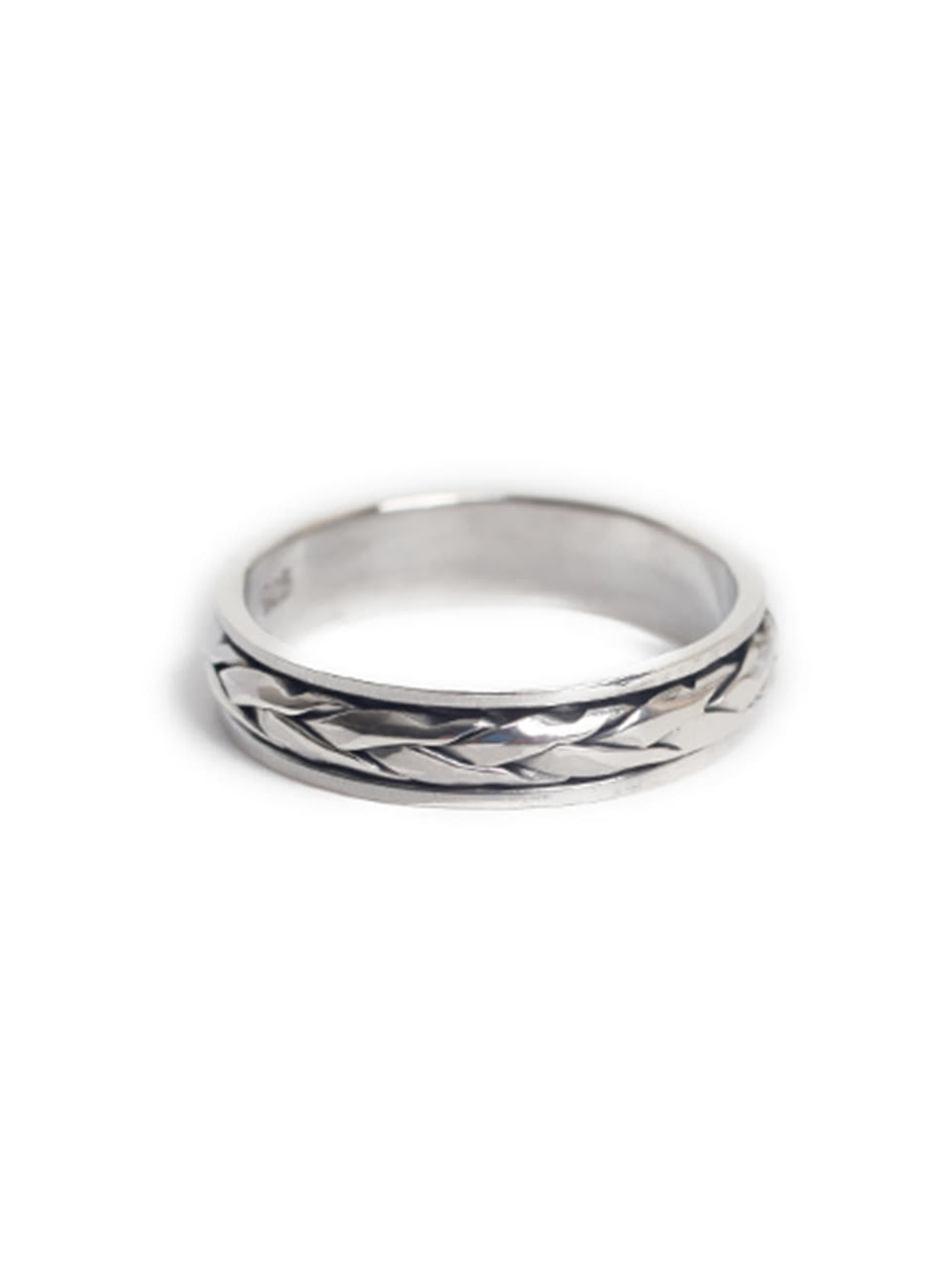 [Silver925] BR23 Rope texture revolving Ring 5,179円