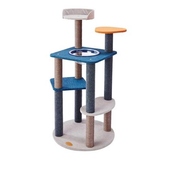 アドメイト 猫用タワー ねこまどフロートテラスキャットポール 1組入