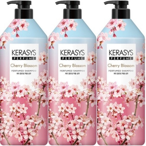 パフューム チェリーブロッサム シャンプー 1000ml x 3個 (鎮静/弾力/保湿/栄養供給/活力)