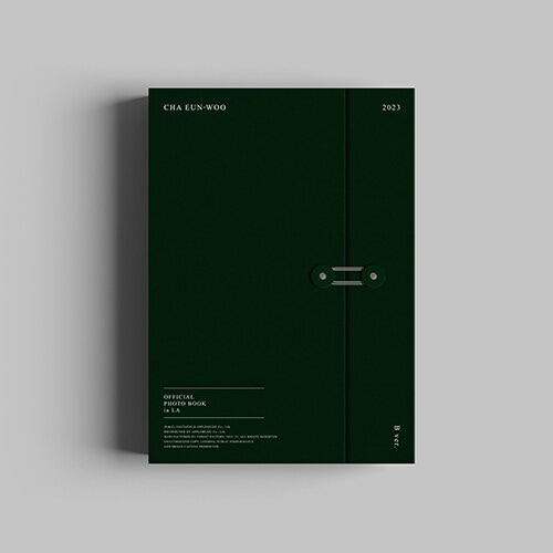 (未開封新品) チャ・ウンウ CHA EUN-WOO 2023 OFFICIAL PHOTO BOOK in LA Bバージョン