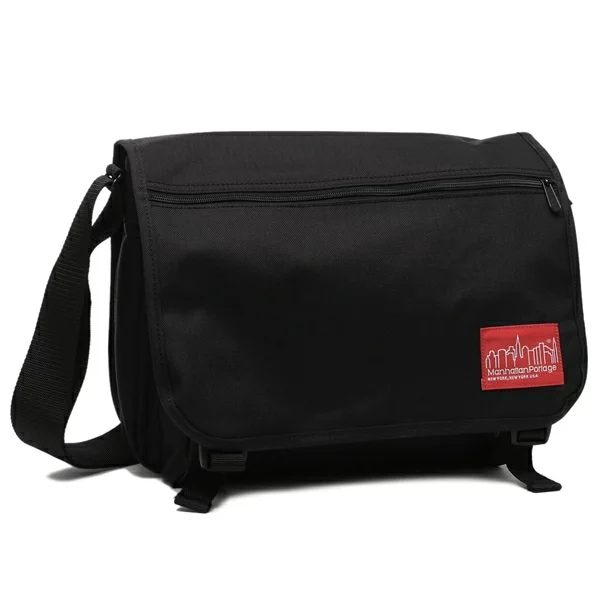 ショルダーバッグ ヨーロッパ ブラック メンズ レディース ユニセックス MANHATTAN PORTAGE 1439ZC BLK