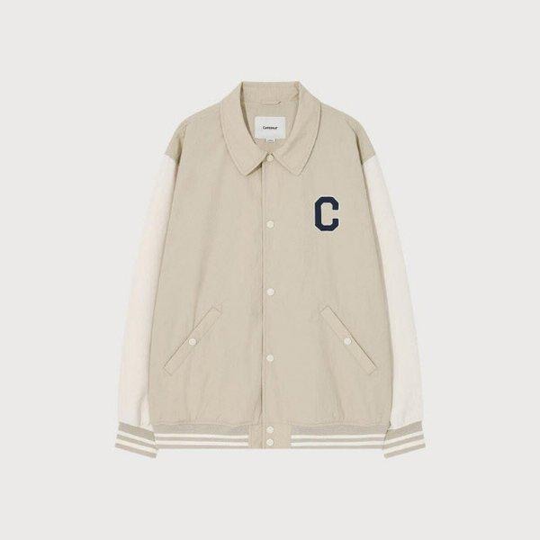 ジャケット CQK CO2501JK32-BE Cロゴ カラー バシティ ジャケット ベージュ