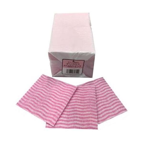 （まとめ）東京メディカル デリクロス 20×20cm ピンク FT-6201 1パック（100枚）(×20セット)