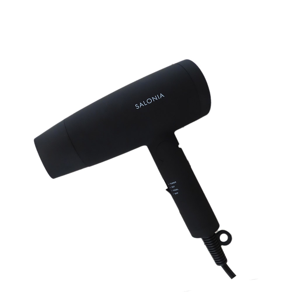 スピーディーイオンドライヤー　SL-013BK ブラック 大風量 マイナスイオン 速乾 時短 軽量 軽い コンパクト 折り畳み ダメージ