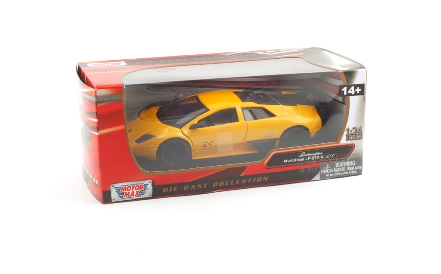 [海外直送] 1/24 Lamborghini Murcielago LP670-4 SV　MTX733507YE　ランボルギーニムルシエラゴ　無線操縦カー ラジコン　玩具 おもちゃ