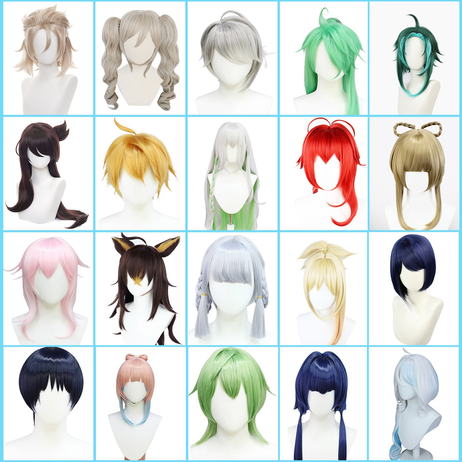 コスプレ 仮装元神エル海森ティナリサイノ神里九条カヴィヤオ・ヤオ早柚帰終花時来かつら イベント用品