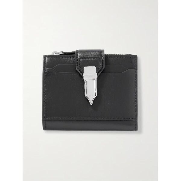 25 FW ブラックレザー二つ折り財布 黒 ワンサイズ TP567416971