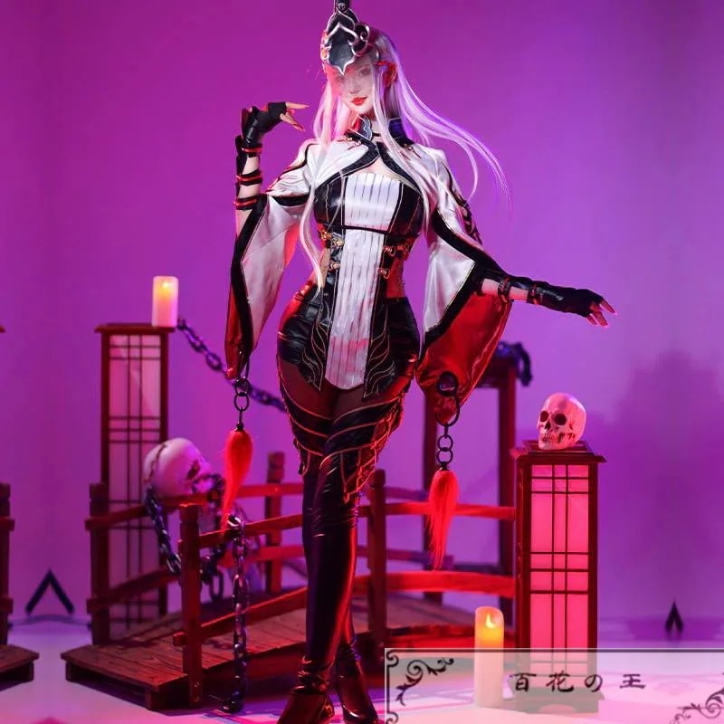 NARAKA: BLADEPOINT 永劫無間 白無常 瑩 コスプレ衣装 コスチューム 変装 ハロウィン期間限定30％コスチューム一式