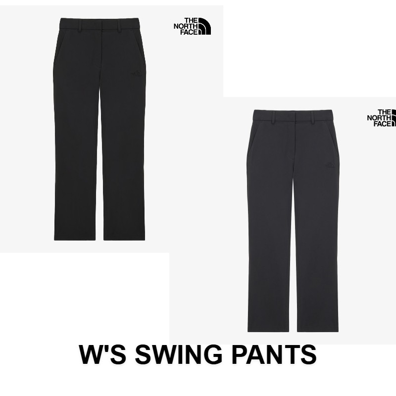 韓国正規品保証 関税負担なしNP6KS32A WS SWING PANTSデイリー 基本 着装 男子 女子 人気 韓国 ファッション 男女共用 アウトドア