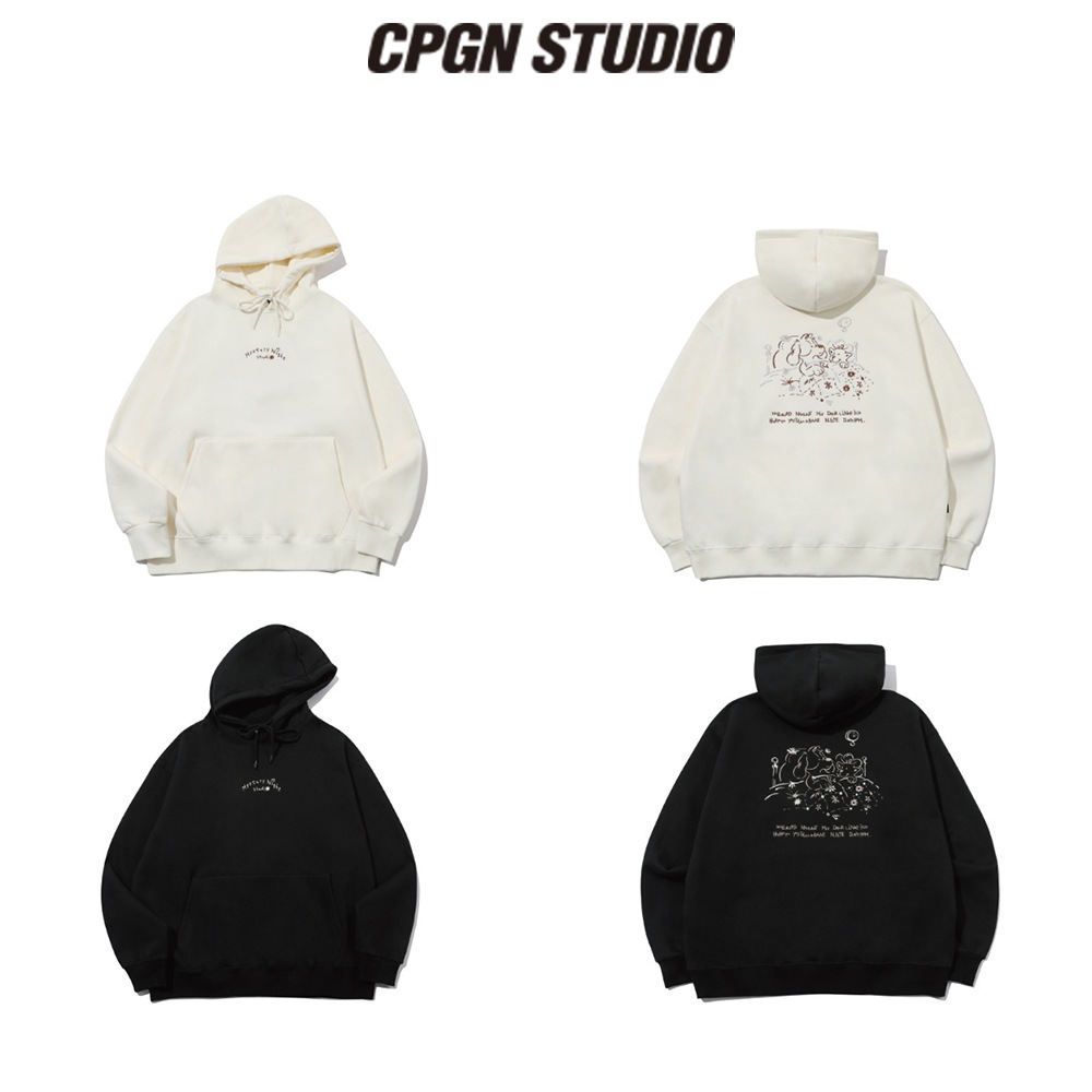 【CPGN STUDIO】 mystery night embroidered hoodie